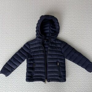 Polo by Ralph Lauren Navy Quilted Hooded Jacket 3T